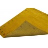 Gładki 100% wełniany dywan Gabbeh Handloom zielony różne wymiary