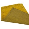 Gładki 100% wełniany dywan Gabbeh Handloom zielony różne wymiary