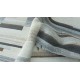 100% welniany ręcznie tkany dywan Nepal Tybet Premium szary 170x230cm patchwork do salonu