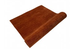 100% wełna gruby dywan handloom z indii ceglasty 70x300cm chodnik