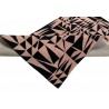 100% wełna gruby dywan z Indii 150x240cm Triangles designerski róż