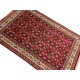 Wełniany ręcznie tkany dywan Herati z Indii 180x290cm orientalny czerwony