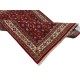 Wełniany ręcznie tkany dywan Herati z Indii 120X180cm orientalny czerwony