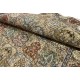 Wełniany ręcznie tkany dywan Indo-Baktjar w kwatery 230x300cm orientalny pistacjowy