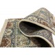 Wełniany ręcznie tkany dywan Indo-Baktjar w kwatery 70x150cm orientalny pistacjowy