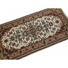 Bidjar Herati dywan indyjski 100%wełna owcza orientalny beżowy 70x140