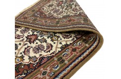 Bidjar Herati dywan indyjski 100%wełna owcza orientalny beżowy 70x140