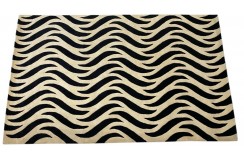 100% wełna gruby dywan z Indii 150x240cm  Waves designerski