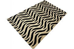 100% wełna gruby dywan z Indii 150x240cm  Waves designerski