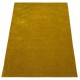 Pomarańczowy ekskluzywny dywan Gabbeh Loribaft Indie gładki 140x200cm 100% wełniany