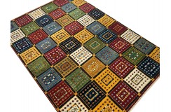 100% wełna dywan loribaft gabbeh z indii luksusowy 140x200cm