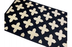 100% wełna gruby dywan z Indii 150x240cm Crosses designerski