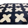 100% wełna gruby dywan z Indii 150x240cm Crosses designerski
