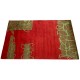Designerski nowoczesny dywan wełniany kolorowy Patchwork Flowers 155x245cm Indie 2cm gruby