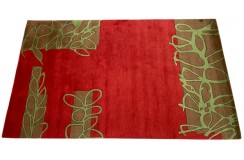 100% wełna gruby dywan z Indii 150x240cm Patchwork Flowers
