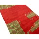 Designerski nowoczesny dywan wełniany kolorowy Patchwork Flowers 155x245cm Indie 2cm gruby