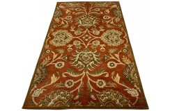 Designerski nowoczesny dywan wełniany Vintage Oramets 155x245cm Indie 2cm gruby