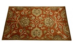 100% wełna gruby dywan z Indii 150x240cm Vintage Oramets designerski