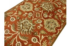 100% wełna gruby dywan z Indii 150x240cm Vintage Oramets designerski