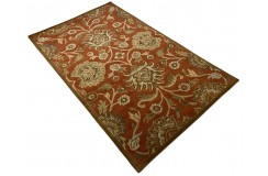 100% wełna gruby dywan z Indii 150x240cm Vintage Oramets designerski
