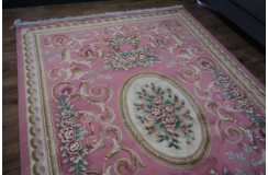 Przepiękny wełniany dywan org. Aubusson Chiny wełna rzeźbiony 180x280