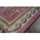 Piękny dywan Aubusson Habei ręcznie tkany z Chin 180c280cm 100% wełna przycinany rzeźbione kwiaty różowy