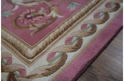 Przepiękny wełniany dywan org. Aubusson Chiny wełna rzeźbiony 180x280