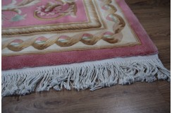 Przepiękny wełniany dywan org. Aubusson Chiny wełna rzeźbiony 180x280