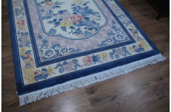 Piękny dywan Aubusson Habei ręcznie tkany z Chin 170c250cm 100% wełna przycinany rzeźbiony rajski ogród