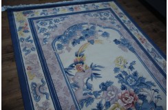 Piękny dywan Aubusson Habei ręcznie tkany z Chin 170c250cm 100% wełna przycinany rzeźbiony rajski ogród