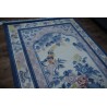 Piękny dywan Aubusson Habei ręcznie tkany z Chin 170c250cm 100% wełna przycinany rzeźbiony rajski ogród