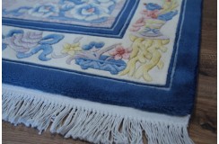 Piękny dywan Aubusson Habei ręcznie tkany z Chin 170c250cm 100% wełna przycinany rzeźbiony rajski ogród