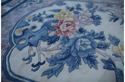 Piękny dywan Aubusson Habei ręcznie tkany z Chin 170c250cm 100% wełna przycinany rzeźbiony rajski ogród