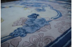 Piękny dywan Aubusson Habei ręcznie tkany z Chin 170c250cm 100% wełna przycinany rzeźbiony rajski ogród