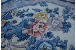 Piękny dywan Aubusson Habei ręcznie tkany z Chin 170c250cm 100% wełna przycinany rzeźbiony rajski ogród