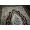 Przepiękny wełniany dywan org. Aubusson Chiny wełna rzeźbiony 170x250