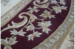 Przepiękny wełniany dywan org. Aubusson Chiny wełna rzeźbiony 170x250