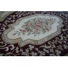 Przepiękny wełniany dywan org. Aubusson Chiny wełna rzeźbiony 170x250