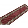 Mir dywan indyjski 100% wełna owcza orientalny czerwony 80x300