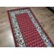 Wełniany ręcznie tkany dywan Mir z Indii 80x300cm orientalny czerwony