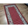 Mir dywan indyjski 100% wełna owcza orientalny czerwony 80x300