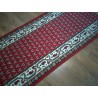 Mir dywan indyjski 100% wełna owcza orientalny czerwony 80x300
