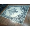 100% Wełna owcza dywan 155x240 ręcznie tkany stonowany INDIE vintage