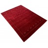 100% wełna gruby dywan handloom z indii czerwony 170x240cm
