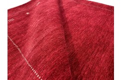 100% wełna gruby dywan handloom z indii czerwony 170x240cm