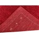 Gładki 100% wełniany dywan Gabbeh Handloom czerwony 170x240cm etniczny