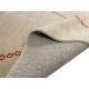 Gładki 100% wełniany dywan Gabbeh Handloom beżowy170x240cm etniczny