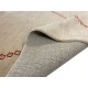 Gładki 100% wełniany dywan Gabbeh Handloom beżowy170x240cm etniczny