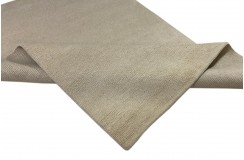 100% welniany ręcznie tkany dywan Nepal Tybet 160x230cm gładki jasny