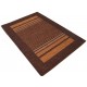 Cieniowany brązowy 100% wełniany dywan Gabbeh tafting 140x200cm